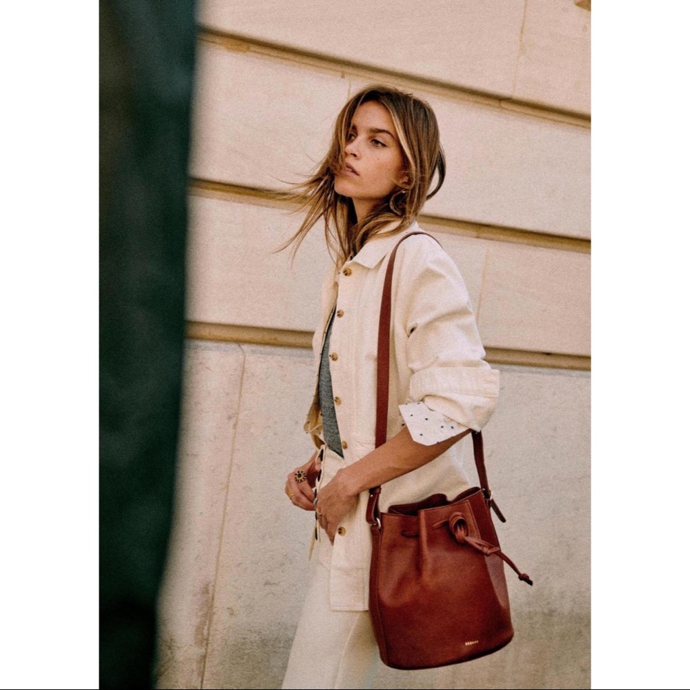 Sezane Cream Utility Jacket - Picture 4 of 16
